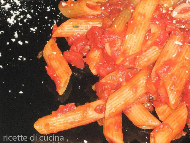 ricetta panna pasta pomodori