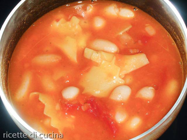 ricetta pasta fagioli maremmana