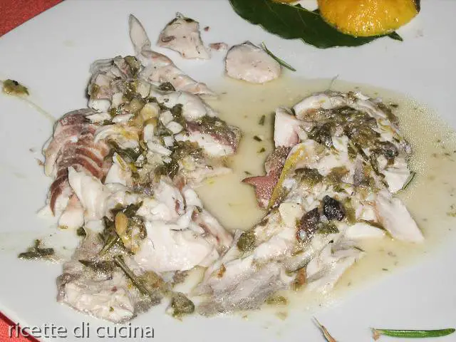 ricetta cernia limone