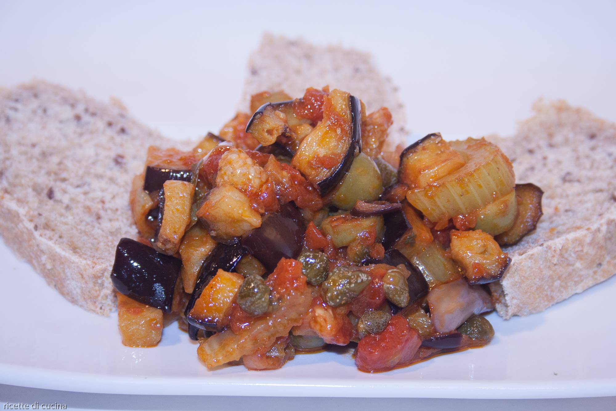 ricetta caponata melanzane siciliana