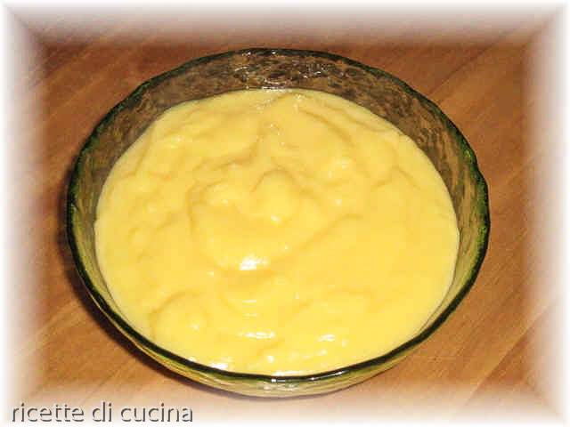 ricetta crema pasticcera