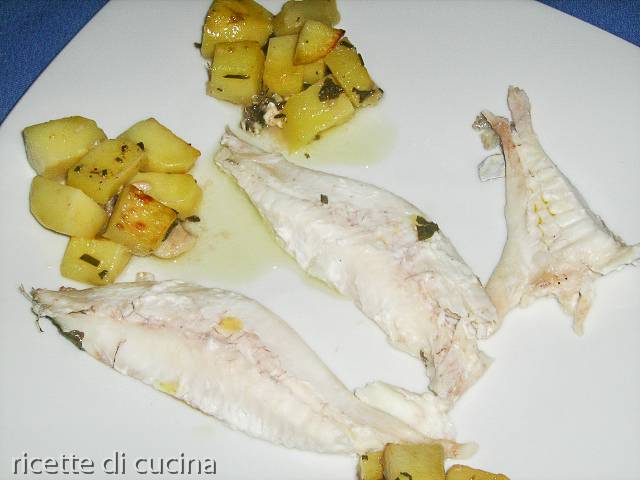 ricetta pesca san pietro patate