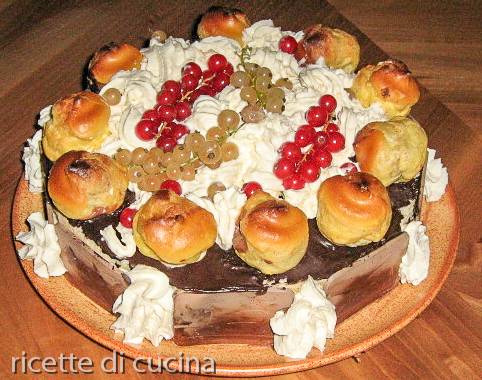 ricetta torta creme ribes