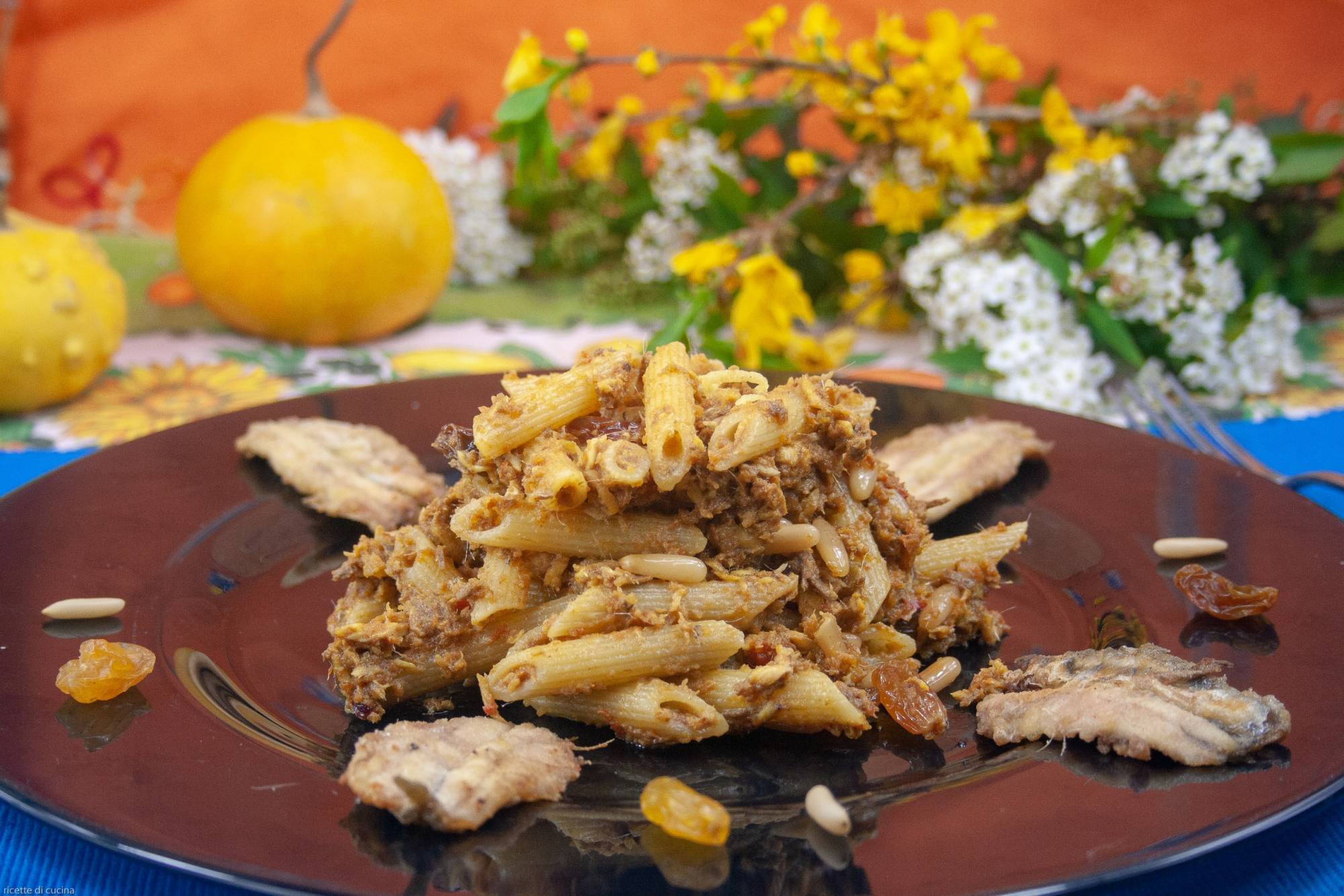 ricetta pasta acciughe fresche