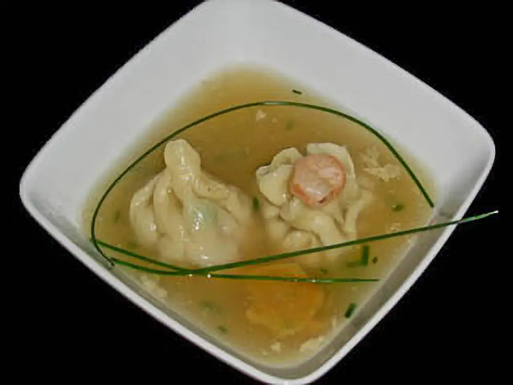 ricetta zuppa di wonton
