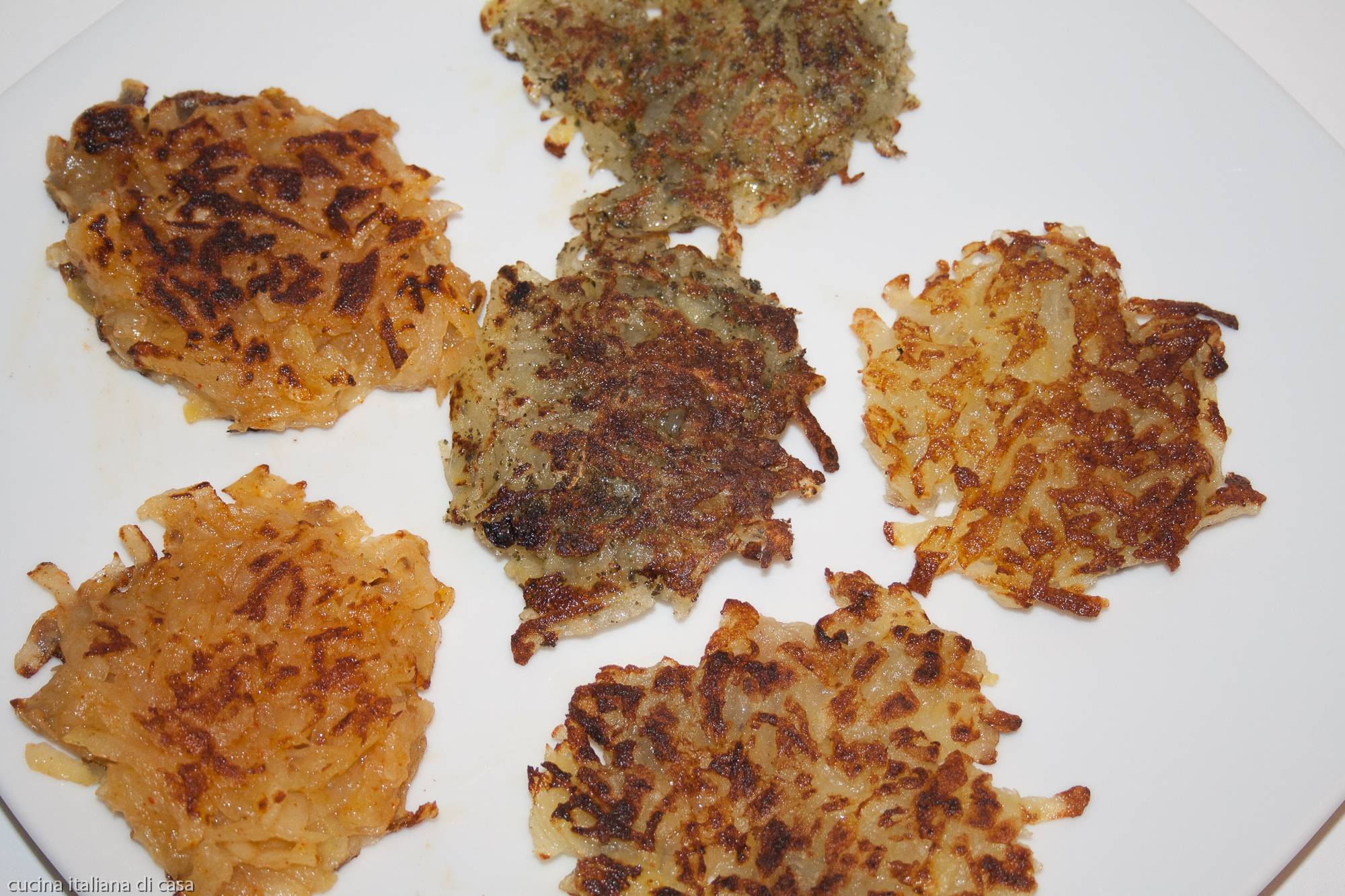 ricetta rosti patate