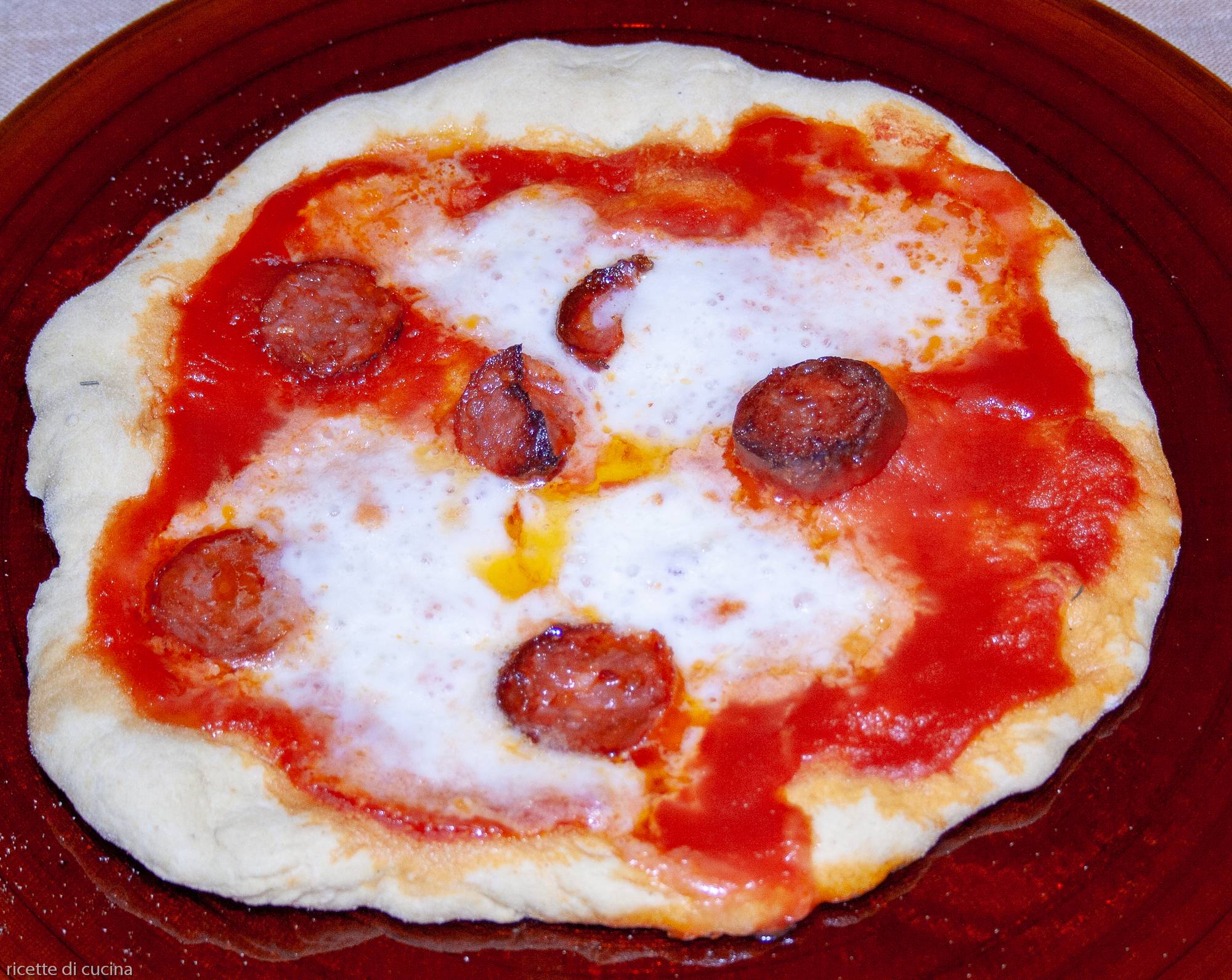 ricetta pizza diavola grano duro