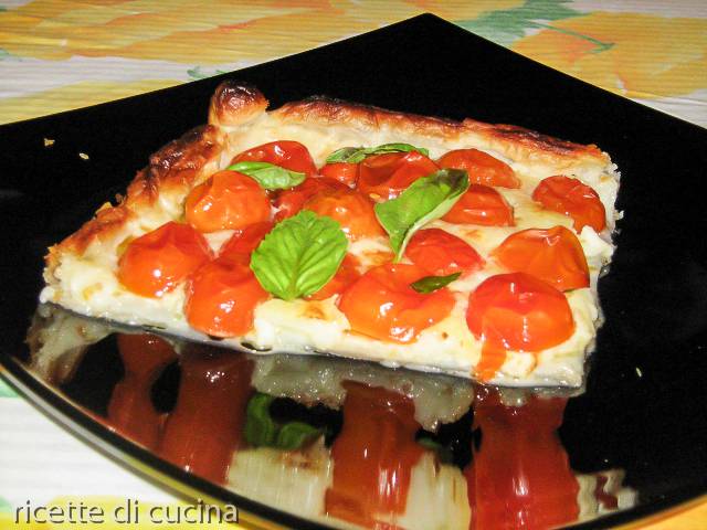 ricetta torta salata pomodori