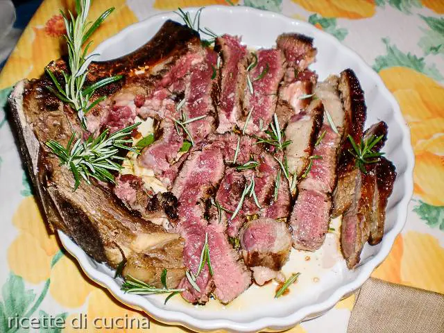 ricetta tagliata rosmarino