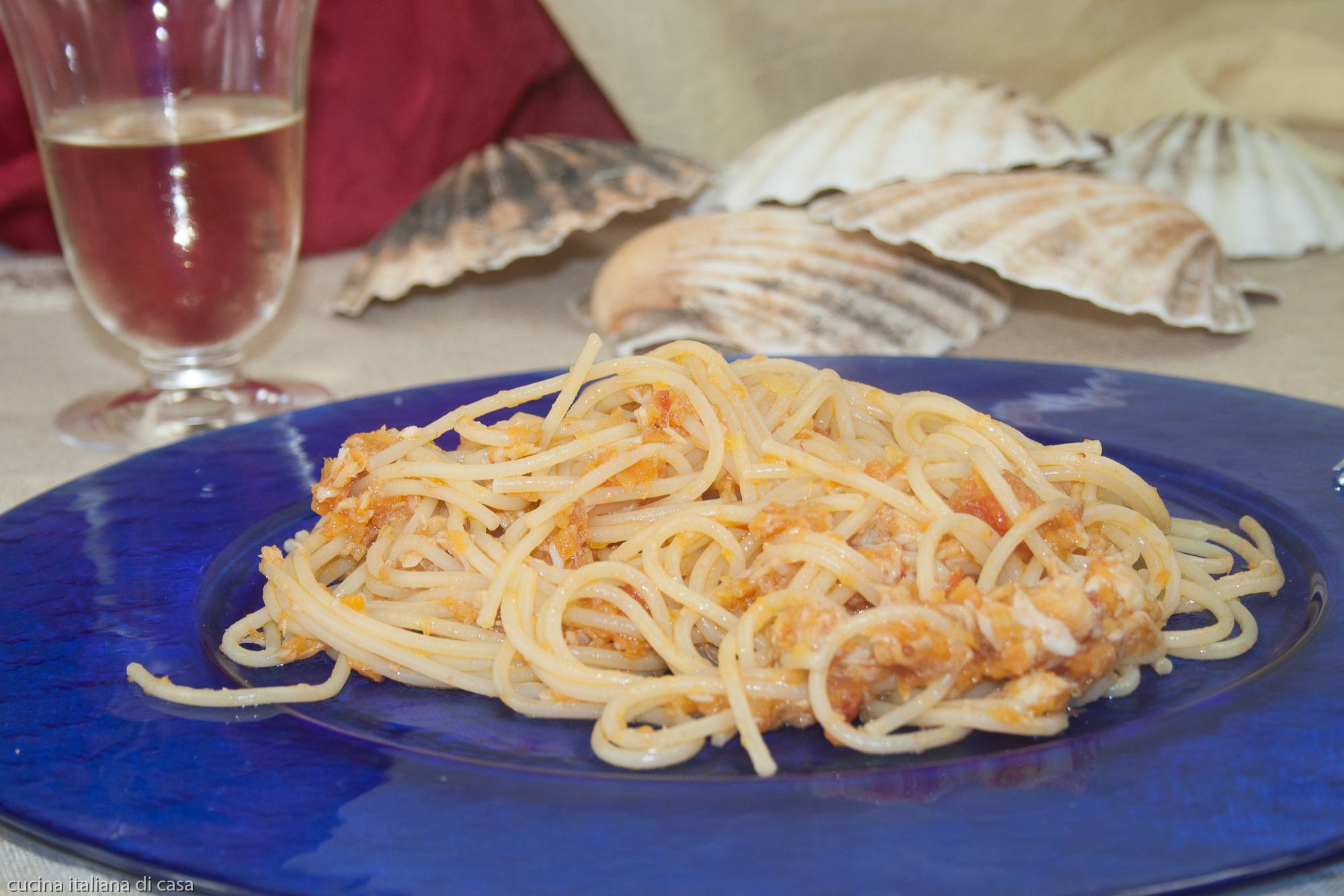 spaghetti allo scorfano, ricetta di cucina moderna leggera