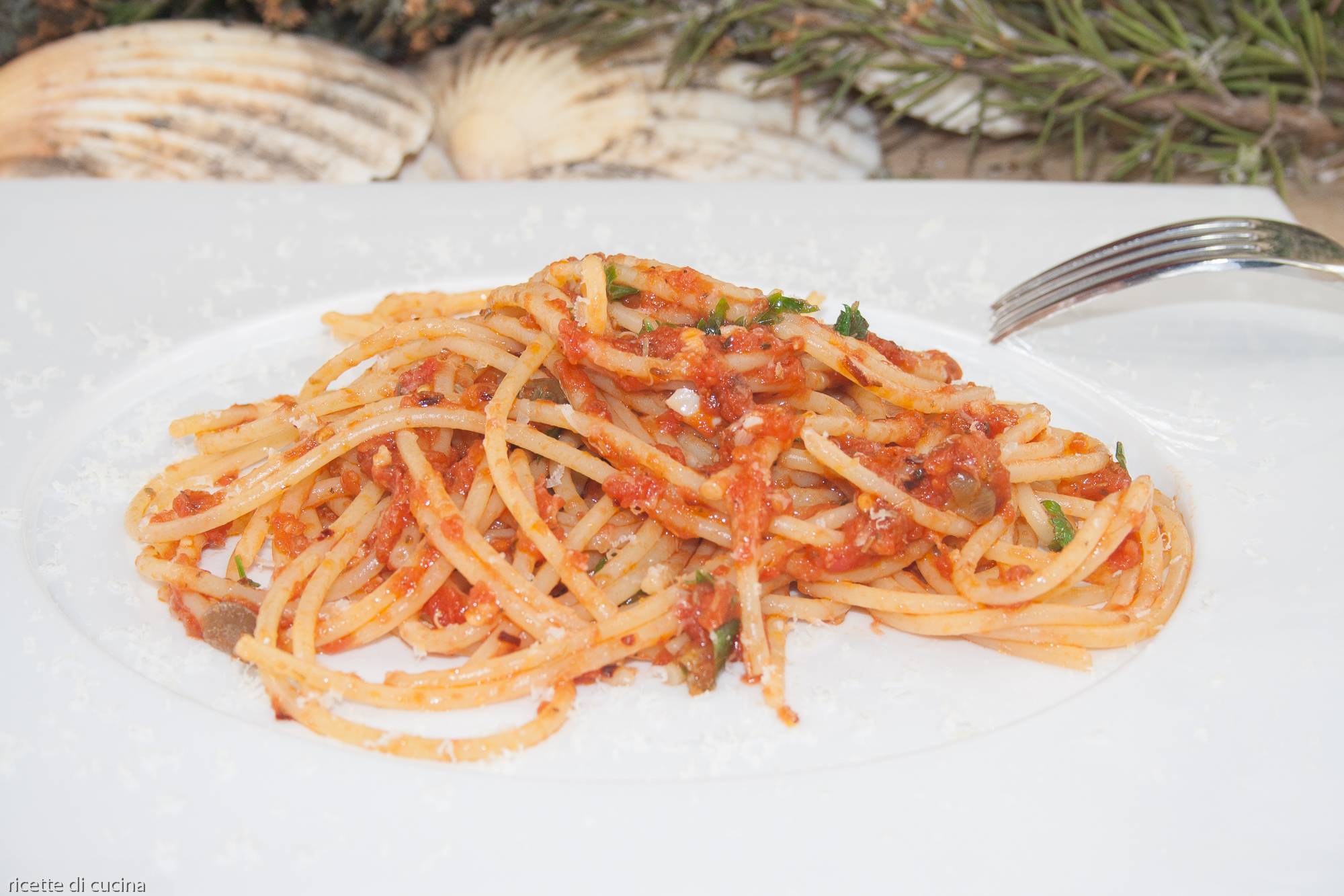 ricetta spaghetti scarpara
